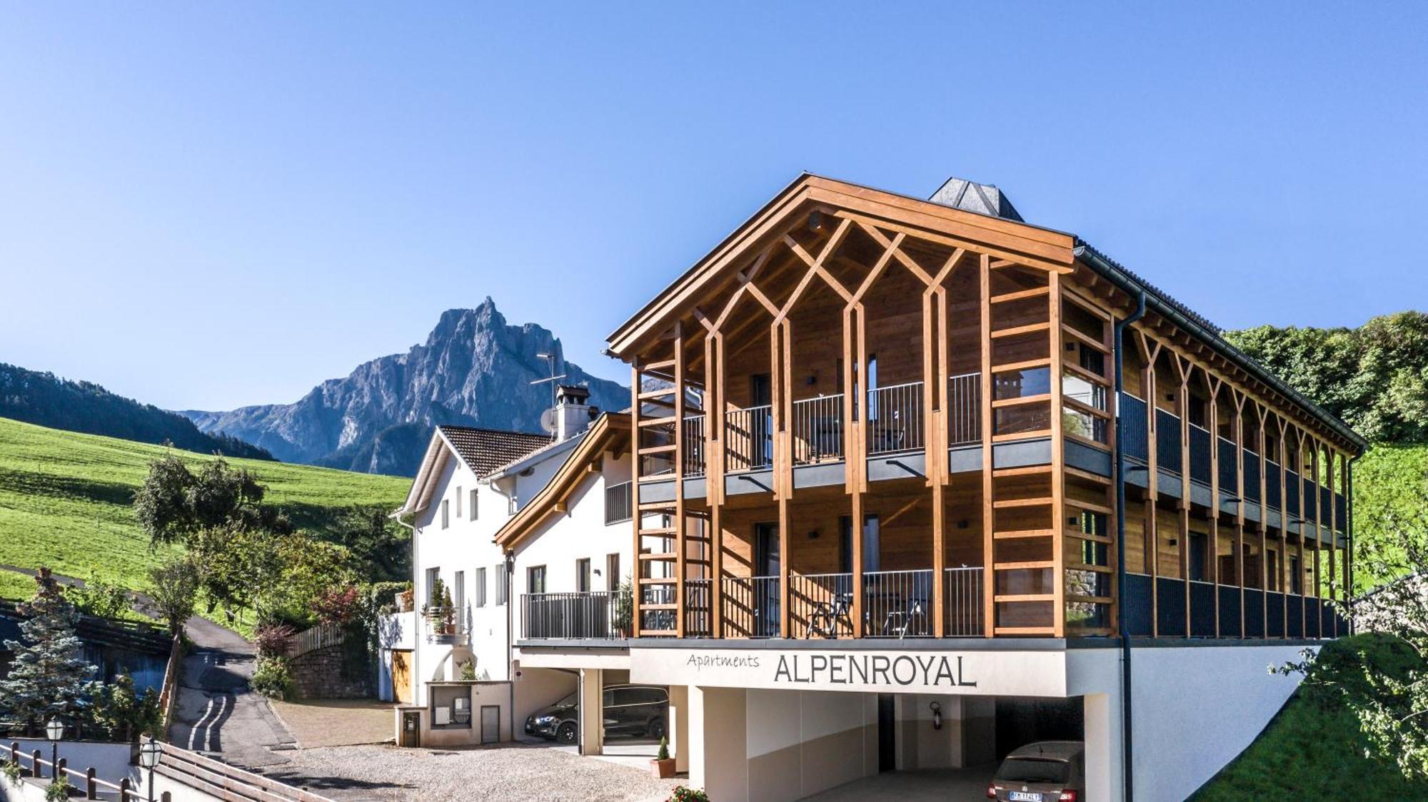 Hotel Alpenroyal Castelrotto Eksteriør bilde